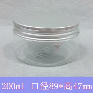 Transparent Plastic Cookie Jar