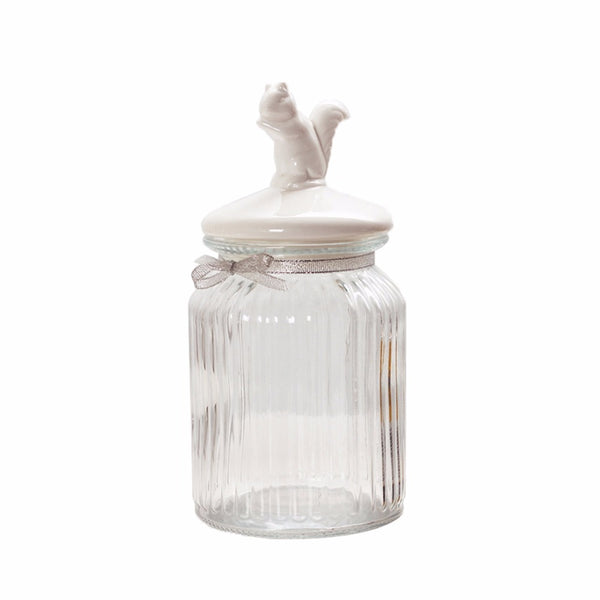 European Glass Jar