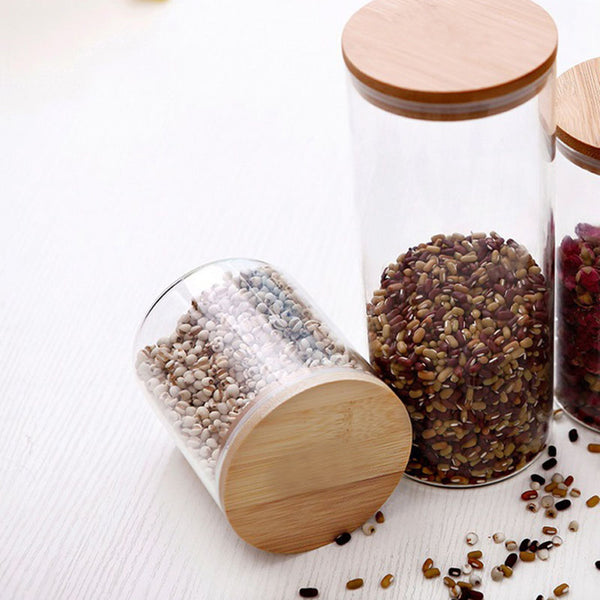 Glass Sealed Storage Jar
