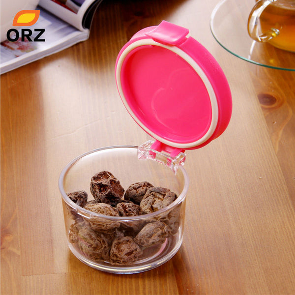 Plastic Jar With Lid Storage Box