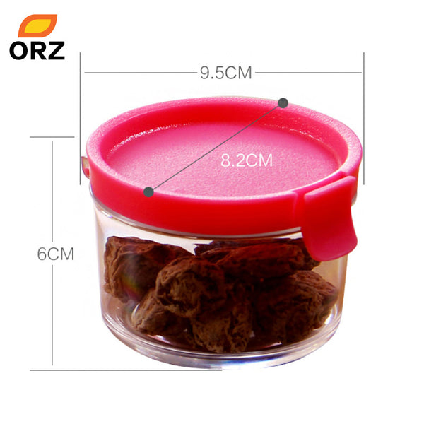 Plastic Jar With Lid Storage Box