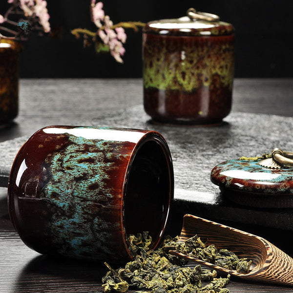 Ceramic Canister Storage