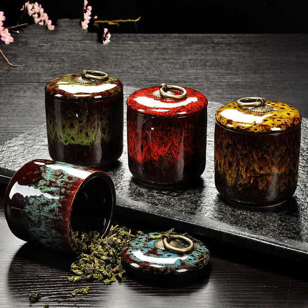 Ceramic Canister Storage