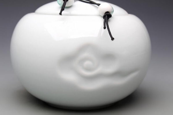 White Jade Ceramic Storage