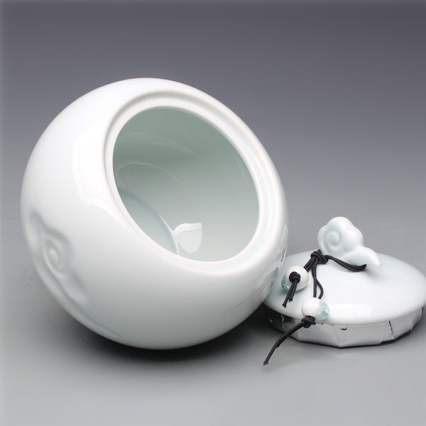 White Jade Ceramic Storage