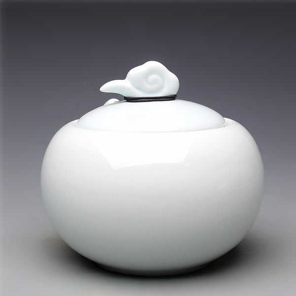 White Jade Ceramic Storage