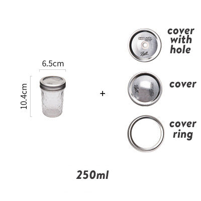 Mason Jar Glass