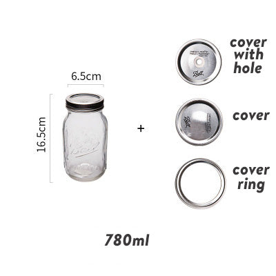 Mason Jar Glass