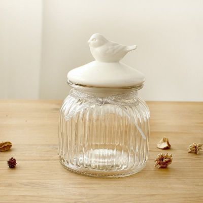 European Glass Jar