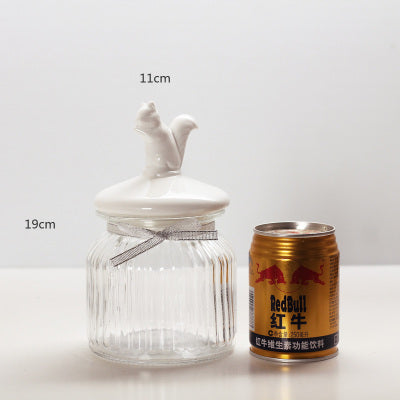 European Glass Jar